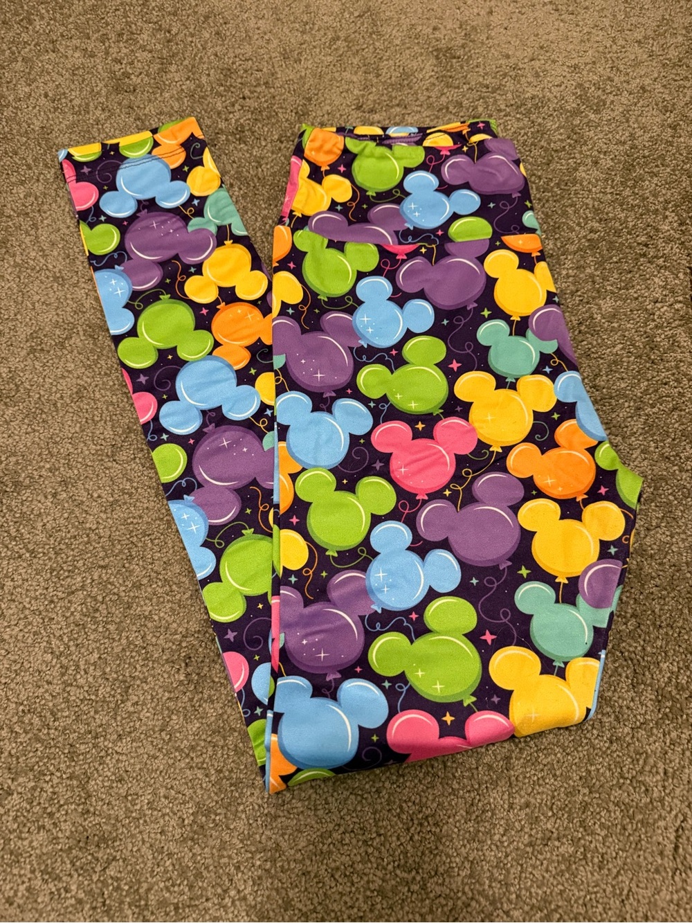Mickey Balloon Full Length Leggings